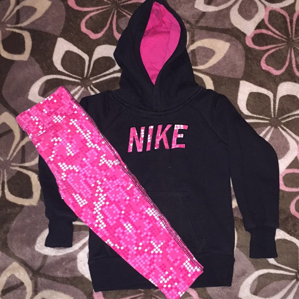 Nike hoodie and tights